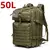 25l/50l 1000d náilon impermeável trekking pesca caça saco mochila ao ar livre - loja online