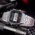 Casio relógio de prata masculino conjunto marca luxo led digital à prova à pr - comprar online