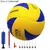 Bola de couro pu tamanho 5 concurso de vôlei toque macio interior esporte ao ar - comprar online