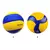 Bola de couro pu tamanho 5 concurso de vôlei toque macio interior esporte ao ar - loja online