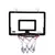 Imagem do 1 conjunto de cesta de basquete interno para crianças, jogo engraçado de segur
