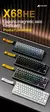 X68HE ATAQUE TUBARÃO – TECLADO MECÂNICO GAMER COM FIO, COM TECLAS MAGNÉTICAS DE ALTA PERFORMANCE PARA JOGADORES PROFISSIONAIS! - loja online