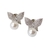 Brinco Borboleta Cravejado - comprar online