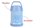 Pote Térmico Pimpolho 450ml Azul Planeta - Tanamoda  Baby