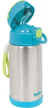 Garrafa Térmica Infantil C/ Canudo Aço Inox 400ml -azul Buba na internet