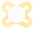 Chupeta Mam Original Start 0-2 Meses) Amarelo - comprar online