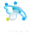 Imagem do Chupeta Air Night Azul (6+ Meses) Estrelas - Mam