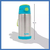 Garrafa Térmica Infantil C/ Canudo Aço Inox 400ml -azul Buba - loja online