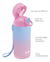 Imagem do Garrafa Térmica Inox Rosa E Azul Canudo Silicone 400ml Buba