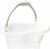 Adoleta Bebê Balde Infantil 13 Litros Fofura Transparente com Branco - comprar online