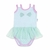 Yuk´s Body bebê alcinha e saia de tule sereia