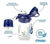 Garrafa Com Canudo Infantil Azul astronauta 370ml Pimpolho na internet