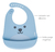 Imagem do Babador De Silicone Gumy Com Pega Migalhas Azul Buba
