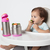 Pote Térmico Rosa De Aço Inoxidável Para Bebês - Buba Baby S