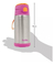 Garrafa Térmica Infantil C/ Canudo Aço Inox 400ml -rosa Buba - loja online