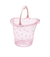 Adoleta Bebê, Balde Infantil 13L Linha Fofura, Translúcido Rosa - comprar online