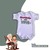Body Personalizado Para Bebê Frases Amorzinho da Vovô