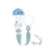 Mam Prendedor Chupeta Clip It & Cover (0+) Urso