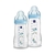 Kit 2 Mamadeiras Easy Active 270/330ml 2m+ Azul - Mam