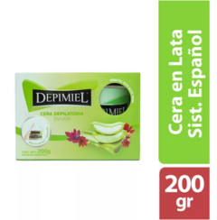 Cera Depilatoria Vegetal Sistema Español X200 G Depimiel