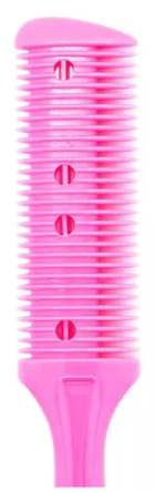 Lucydan Peine Navaja Doble Hoja Peluqueria Barberia - comprar online