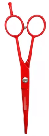 Stylecut Tijera De Corte Filo Navaja 5,5 Barbero Roja 15247 en internet