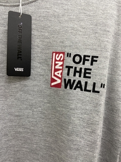 Buzo rústico Vans cuello redondo en internet