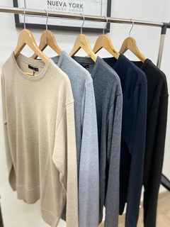 Sweater cuello redondo Hombre