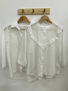 Camisa Broderie Volado Carmin - comprar online