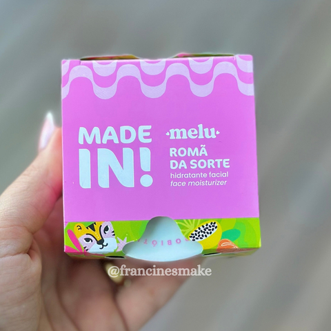 Hidratante Facial Roma Da Sorte Made In 50g Melu - comprar online