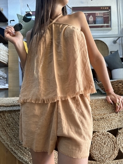 SHORT TAORMINA TOSTADO