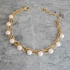 Pulseira Megan Banho Ouro - comprar online