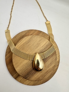 Colar Gota 40cm