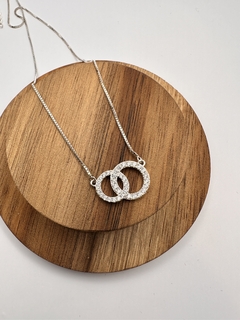 Colar Circulos 50cm