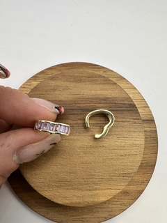 Piercing Fake Coração Zircônia