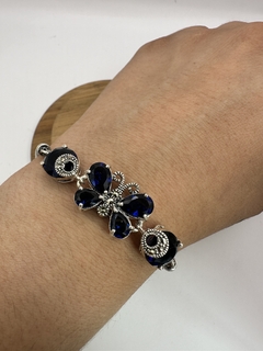 Pulseira Borboleta Azul