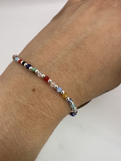Pulseira Bolinha Colorida