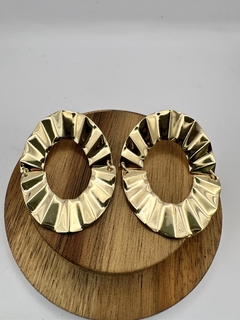 Brinco Oval Chapa 5cm