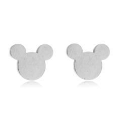 Brinco Mickey Aço304 Inoxidável - AUTHENTIC EVOLUTION COMERCIO ATACADISTA E VAREJISTA DE PEDRAS PRECIOSAS LTDA