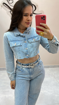 Calça Wide Leg Jeans 100% algodão na internet