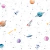 PAPEL DE PAREDE ASTRONAUTA Galáxia Clean