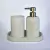 Kit Banheiro Cimento Granilite 3 Peças