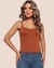 Regata Feminina Algodão Com Alça Blusinha Básica - comprar online