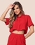 Conjunto Feminino Short e Camisa Com Botões - C Bela Seu Estilo