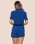 Conjunto Feminino Short e Camisa Com Botões