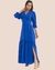 Vestido Longo Fenda Zara