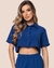 Conjunto Feminino Short e Camisa Com Botões - loja online