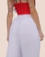 Calça Pantalona Feminina Fendas Laterais Ajuste Cintura - C Bela Seu Estilo