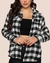 Camisa Xadrez Feminina Manga Longa