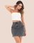 Saia Cargo Feminina Cintura Alta Com Lycra Catarinense Bella - C Bela Seu Estilo